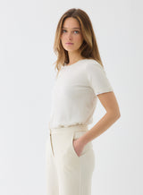 EXTRAFINE DOUBLE LAYER CASHMERE CREWNECK