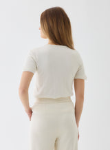 EXTRAFINE DOUBLE LAYER CASHMERE CREWNECK