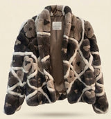 PETUNIA MINK FLOWER JACKET