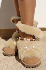 LEO CLASSIC PEARLS Shearling Boots