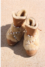 LEO CLASSIC PEARLS Shearling Boots