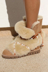 LEO CLASSIC PEARLS Shearling Boots