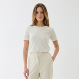 EXTRAFINE DOUBLE LAYER CASHMERE CREWNECK