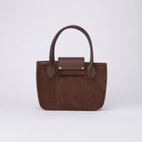 LUCILLE MINI BROWN SUEDE