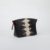 Taylor Clutch Embossed Python