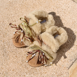 LOLA FESTIVE SHEARLING LOAFERS