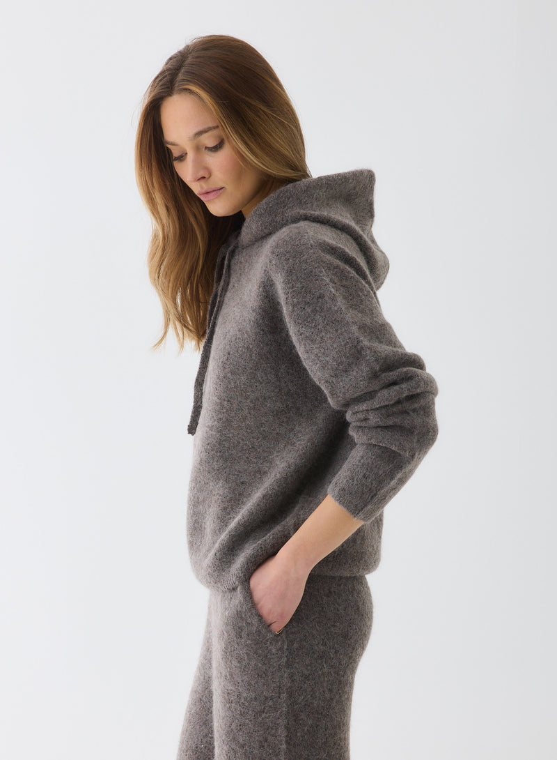 ULTRA SOFT ALPACA HOODIE