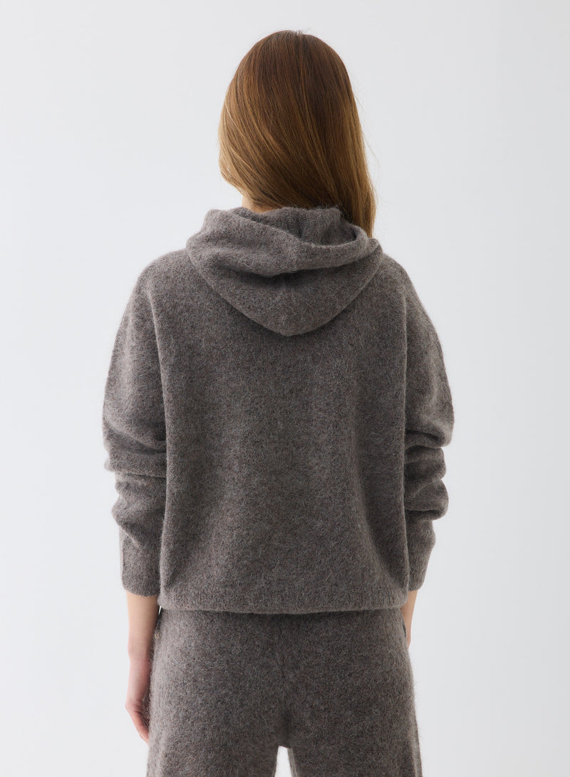 ULTRA SOFT ALPACA HOODIE