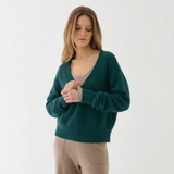ULTRA SOFT ALPACA DEEP V-NECK