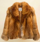 RED FOX FUR COAT