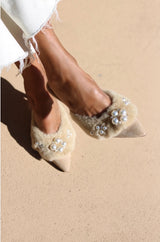 Aspen Bella Shearling Mule