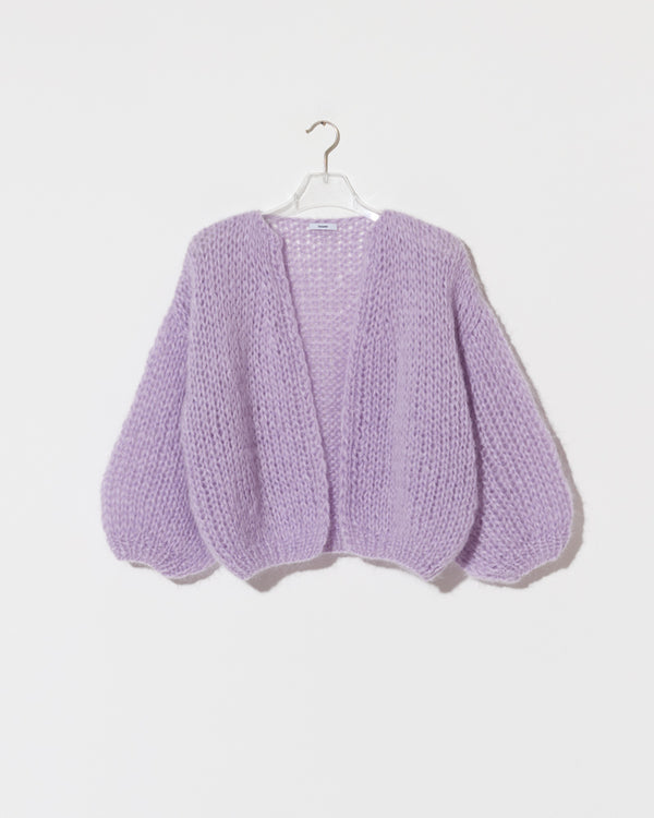 Mohair Bomber Cardigan