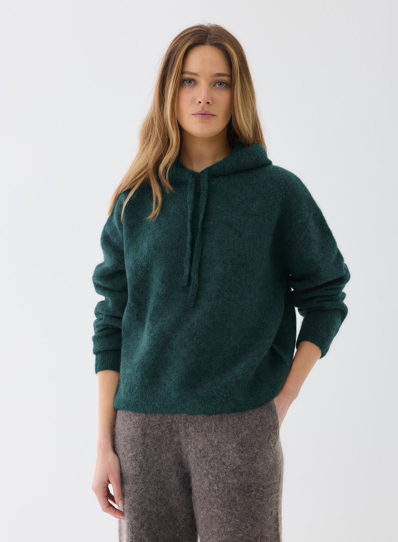 ULTRA SOFT ALPACA HOODIE