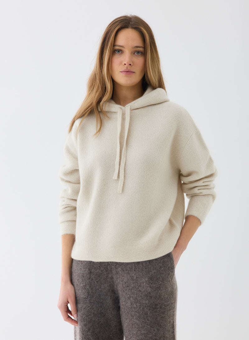 ULTRA SOFT ALPACA HOODIE