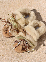 LOLA FESTIVE SHEARLING LOAFERS