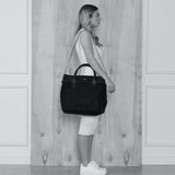 Alessia Large Caviar/Black Nylon