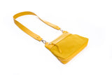 Alessia Large Yellow Suede
