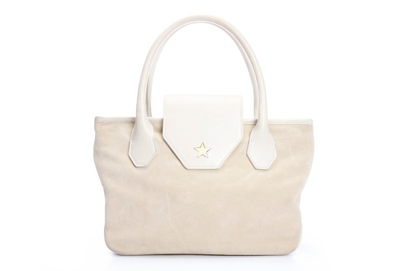Lucille Mini Off White Suede