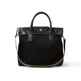Alessia Large Tote Black / Wild Green Python