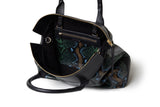 Alessia Large Wild Green Embossed Python